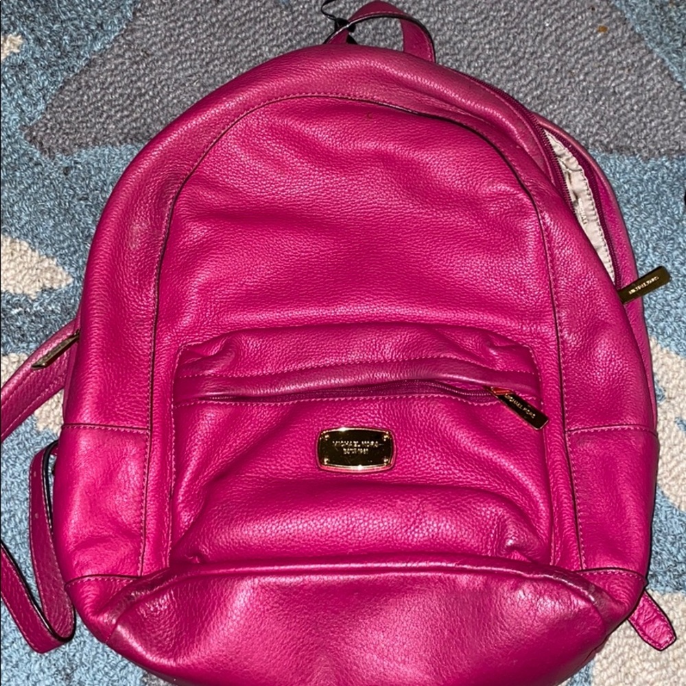 Pink Michael Kors Backpack